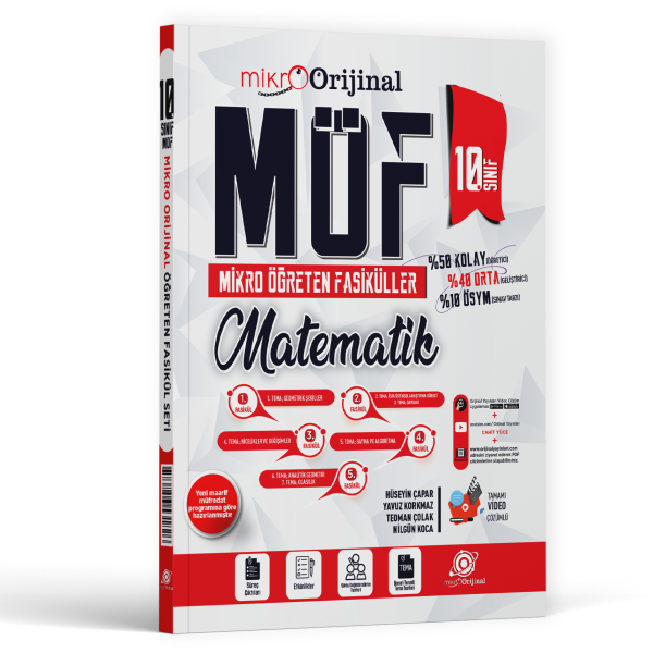 MİKRO ORİJİNAL 10.SINIF MÖF SET MATEMATİK - 25-26
